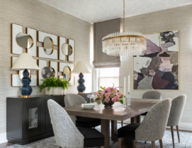 Modern-Glam-Dining-Room Modern Glam Dining Room